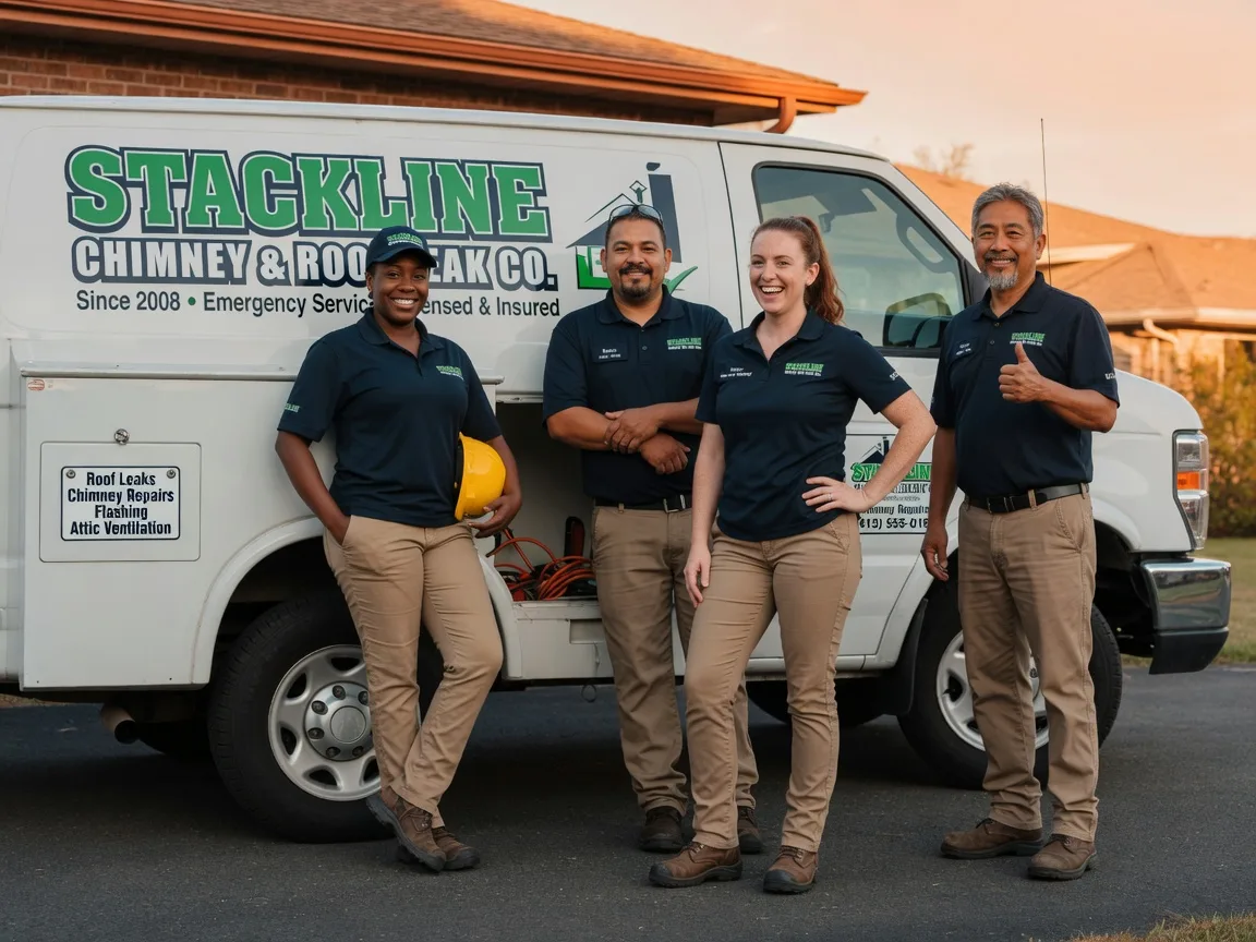 Chimney flashing repair company in Fostoria, IA